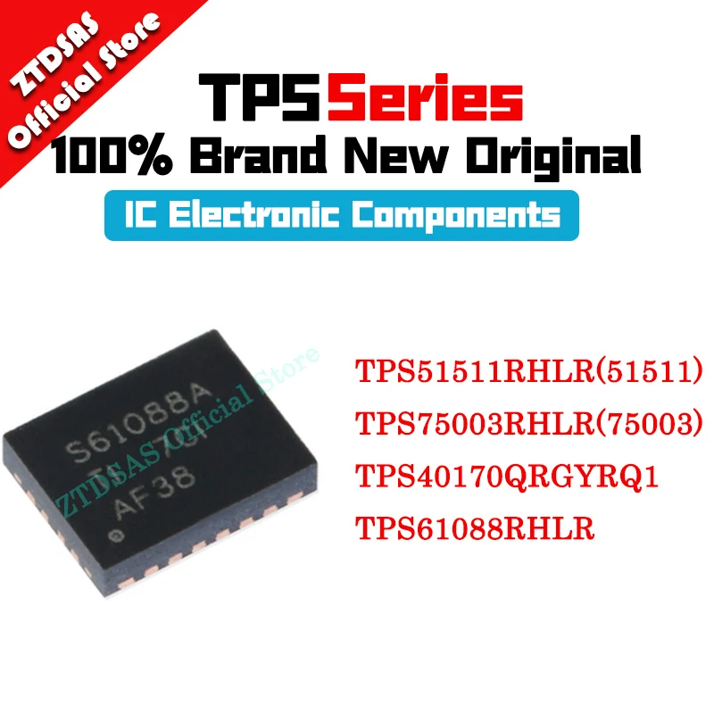 5pcs TPS40170QRGYRQ1 TPS51511RHLR TPS61088RHLR TPS75003RHLR TPS40170 TPS51511 TPS61088 TPS75003 PXXQ 51511 S61088A 75003 IC MCU
5pcs TPS40170QRGYRQ1 TPS51511RHLR TPS61088RHLR TPS75003RHLR TPS40170 TPS51511 TPS61088 TPS75003 PXXQ 51511 S61088A 75003 IC MCU