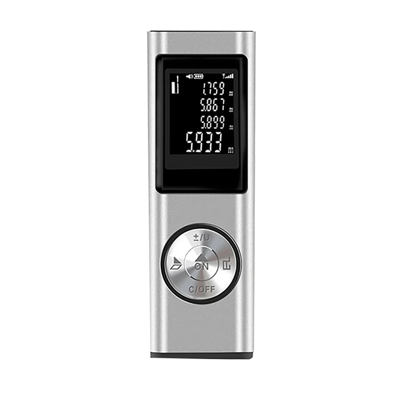 Infrared Laser Rangefinder 40M Distance Meter ,Volume,Angle,Pythagorean Multifunctional Measurement Instrument For Home
Infrared Laser Rangefinder 40M Distance Meter ,Volume,Angle,Pythagorean Multifunctional Measurement Instrument For Home