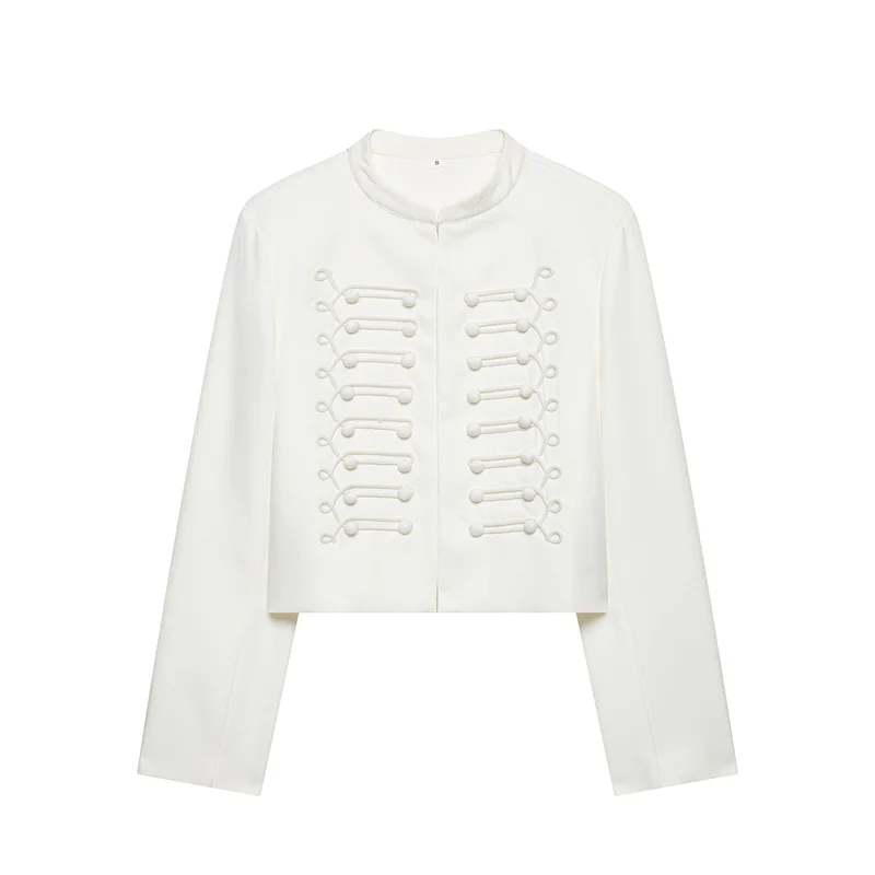 Summer Women's Short Casual Jacket Tops 2026 New Fashion Long Sleeved Trendy Outerwear Women's Coat
Summer Women's Short Casual Jacket Tops 2026 New Fashion Long Sleeved Trendy Outerwear Women's Coat