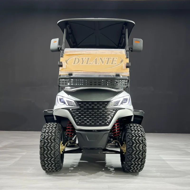 CE 2 4 6-местная электрическая внедорожная тележка для гольфа 48 В 60 В 72 В литиевая батарея электрический уличный легальный клубный автомобиль
CE 2 4 6-местная электрическая внедорожная тележка для гольфа 48 В 60 В 72 В литиевая батарея электрический уличный легальный клубный автомобиль