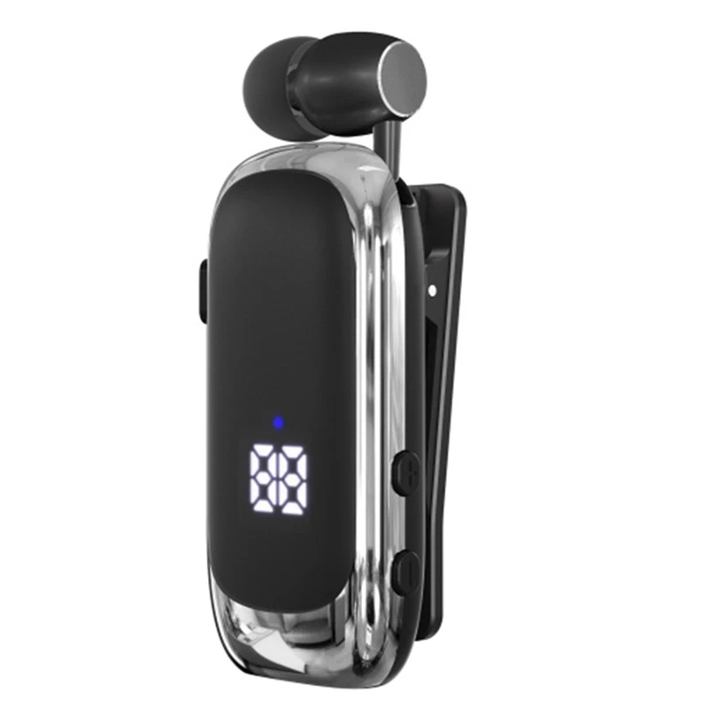 PHILE-K88 Lavalier Business Bluetooth 5.4 Наушники Время разговора/музыки 20 часов, светодиодный цифровой дисплей, шумоподавление
PHILE-K88 Lavalier Business Bluetooth 5.4 Наушники Время разговора/музыки 20 часов, светодиодный цифровой дисплей, шумоподавление