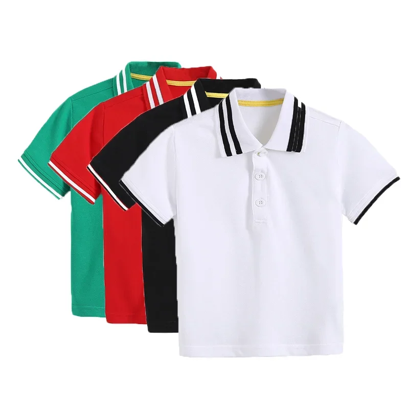 2023 Summer Baby Boys Polo Shirts Short Sleeve Striped School Clothes for Girls Odell Cotton Breathable Kids Tops Outwear 2-10Y
2023 Summer Baby Boys Polo Shirts Short Sleeve Striped School Clothes for Girls Odell Cotton Breathable Kids Tops Outwear 2-10Y