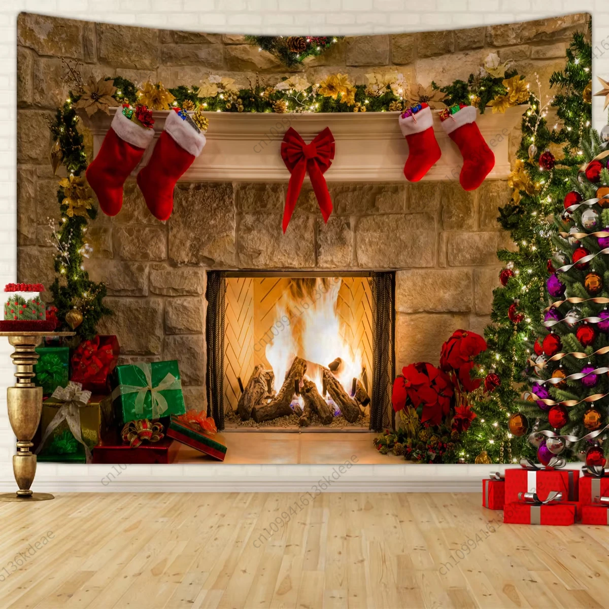 Christmas Decoration Tapestry Christmas Fireplace Christmas Tree Tapestry Christmas Shooting Backdrop Cloth Tapestry Home Decor
Christmas Decoration Tapestry Christmas Fireplace Christmas Tree Tapestry Christmas Shooting Backdrop Cloth Tapestry Home Decor