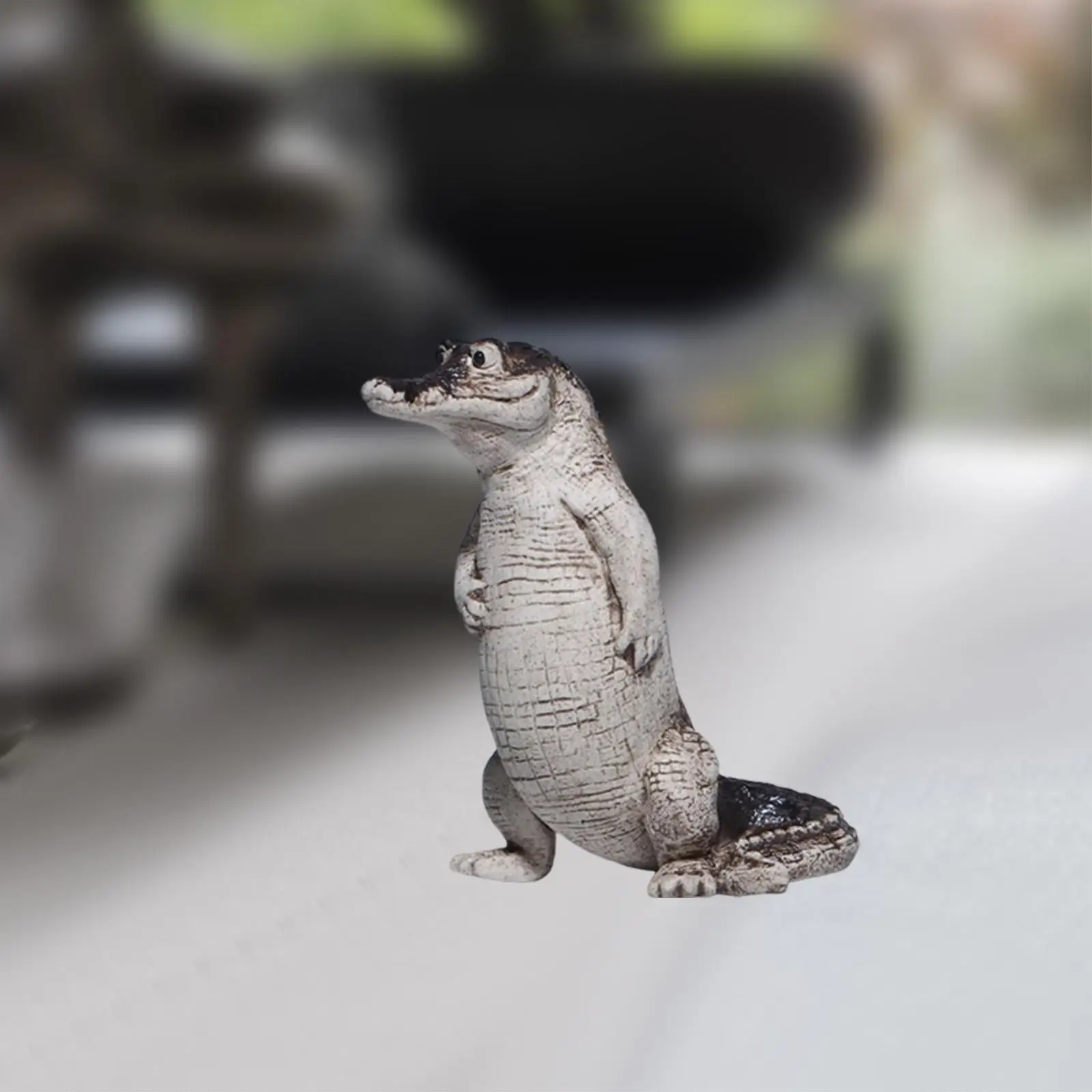 Crocodile Figurine Cute Craft Ideal Gift Purple Clay Sculpture Centerpiece Animal Ornament for Friend Home Ceremony Desk Office
Crocodile Figurine Cute Craft Ideal Gift Purple Clay Sculpture Centerpiece Animal Ornament for Friend Home Ceremony Desk Office