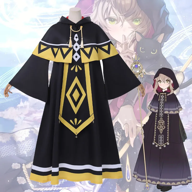 Anime Silent Witch Cosplay Silent Witch Monica Cosplay Costume Cloak Dress Outfit Witch Clothes Halloween Role Play Uniform
Anime Silent Witch Cosplay Silent Witch Monica Cosplay Costume Cloak Dress Outfit Witch Clothes Halloween Role Play Uniform