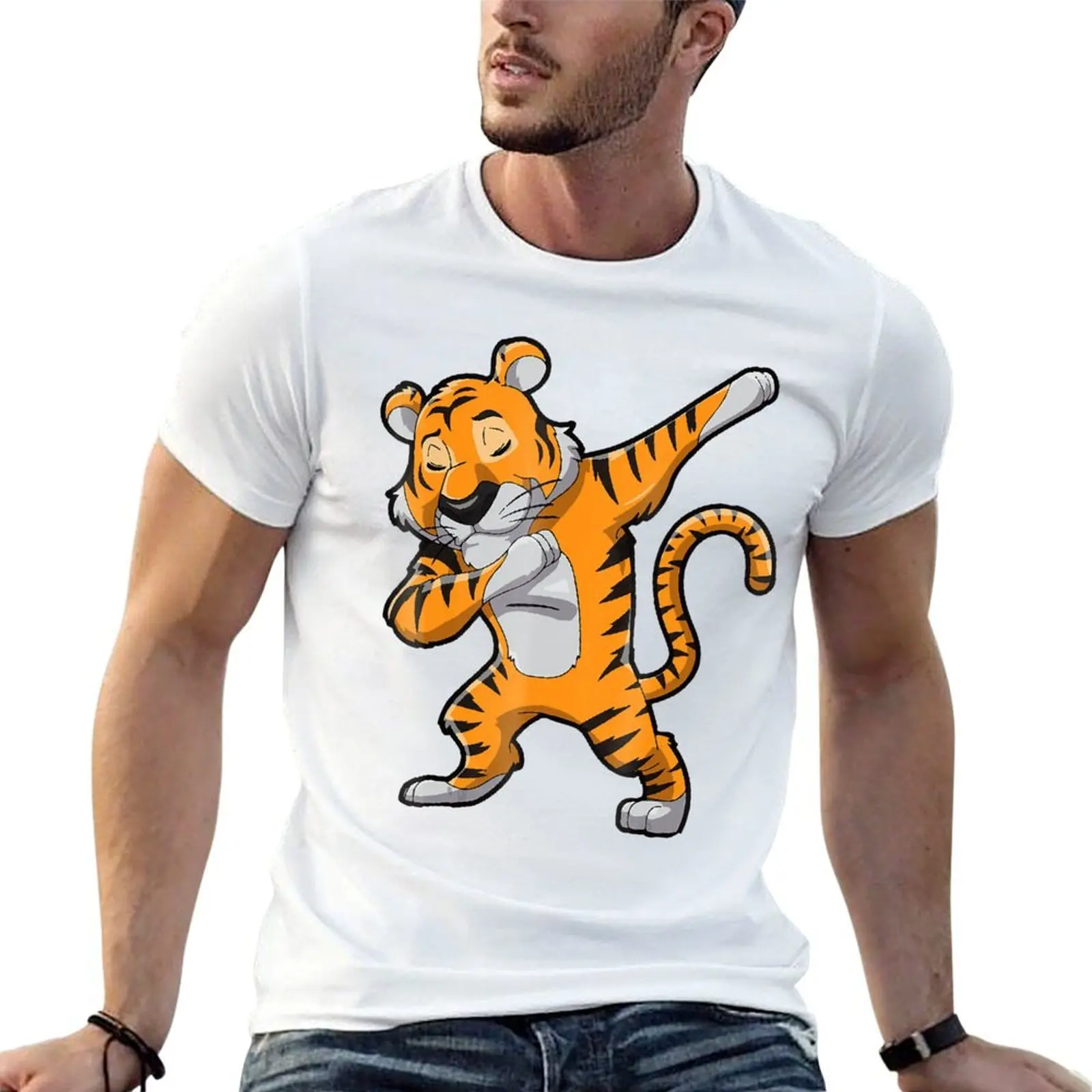 Dabbing Tiger T-Shirt man graphic t shirt t shirt man designer man t shirts high quality luxury brand T-shirt
Dabbing Tiger T-Shirt man graphic t shirt t shirt man designer man t shirts high quality luxury brand T-shirt