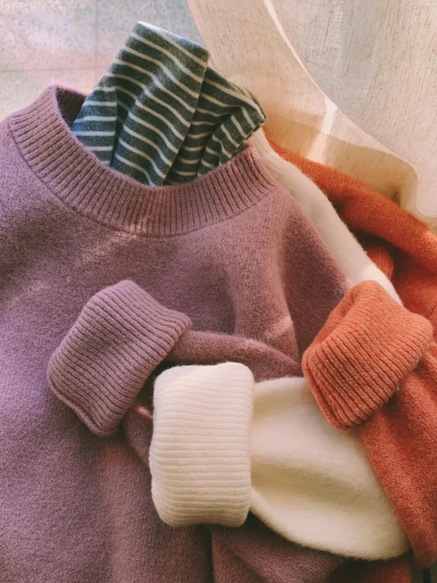 Thi Вязаный бархатный свободный круглый свитер Ne Pure Color, большой свитер в стиле ретро, зимний женский свитер Faion Crew Ne для поездок на работу
Thi Вязаный бархатный свободный круглый свитер Ne Pure Color, большой свитер в стиле ретро, зимний женский свитер Faion Crew Ne для поездок на работу