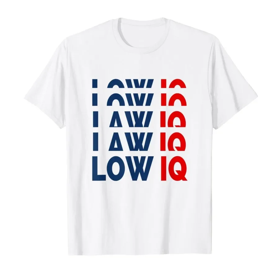 Funny Low IQ Meme T-shirt For Men Women 100% Cotton T Shirts Short Sleeve Tops 0417-1
Funny Low IQ Meme T-shirt For Men Women 100% Cotton T Shirts Short Sleeve Tops 0417-1