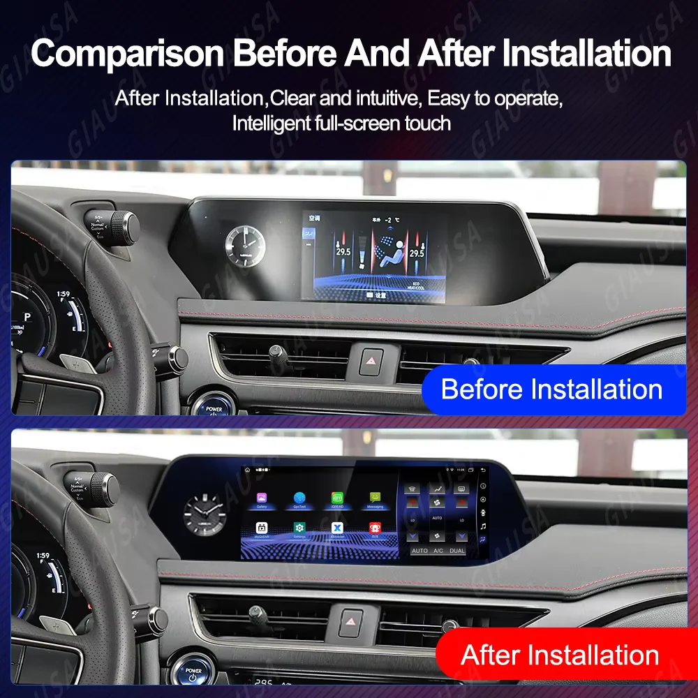 RHD For Lexus Ux250h Ux260h 2020 Android Auto TOUCH Screen Car Radio Multimedia Video Player Stereo Gps Navigation Head Unit
RHD For Lexus Ux250h Ux260h 2020 Android Auto TOUCH Screen Car Radio Multimedia Video Player Stereo Gps Navigation Head Unit
