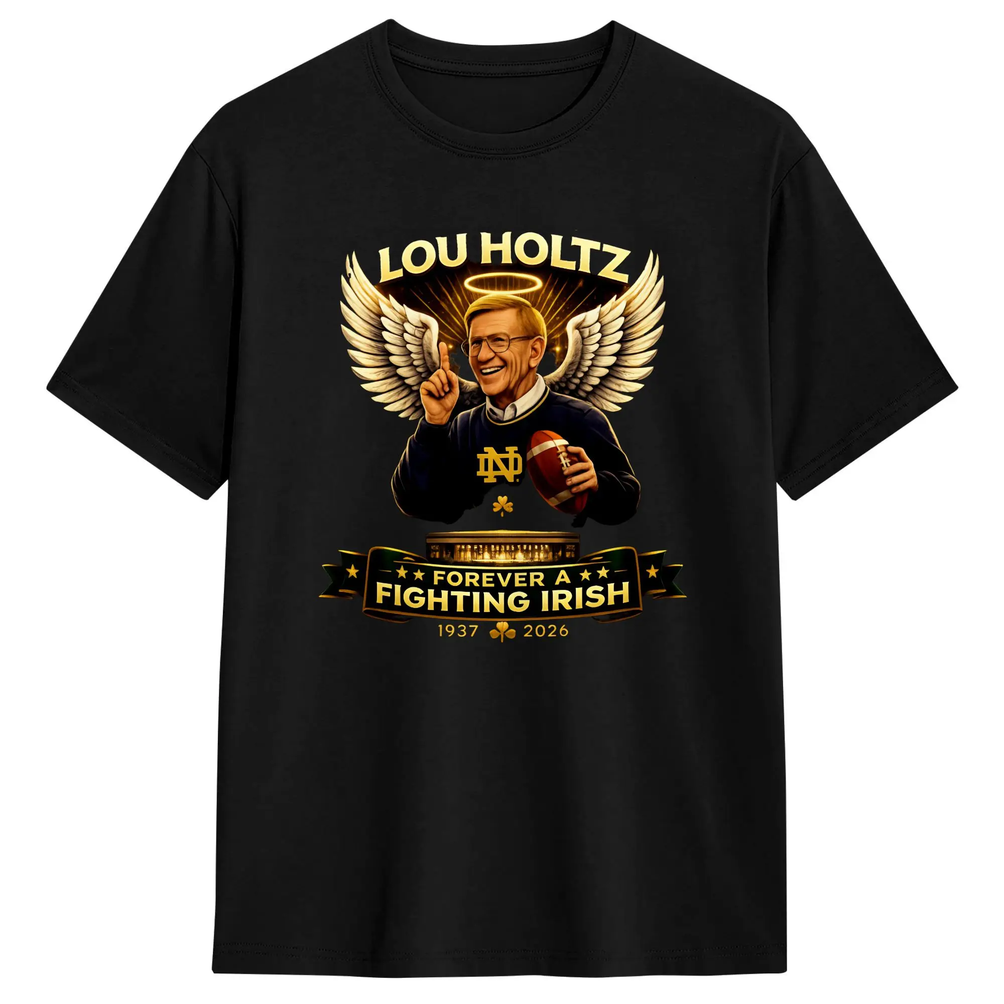 Funny Lou Holtz Forever T-Shirts for Men Round Collar Cotton T Shirts Short Sleeve Tees Graphic Tops
Funny Lou Holtz Forever T-Shirts for Men Round Collar Cotton T Shirts Short Sleeve Tees Graphic Tops