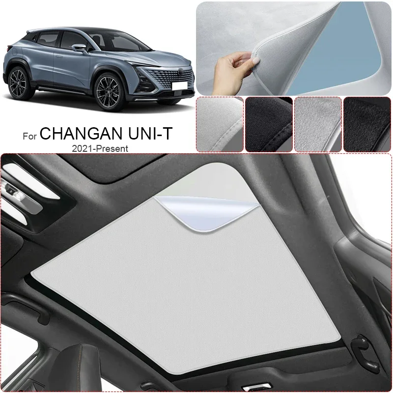 Car Suede Fabric Anti-uv For CHANGAN UNI-T 2021-Present Electrostatic Adsorption Sunroof Sunshade Auto Heat Insulation Skylight
Car Suede Fabric Anti-uv For CHANGAN UNI-T 2021-Present Electrostatic Adsorption Sunroof Sunshade Auto Heat Insulation Skylight