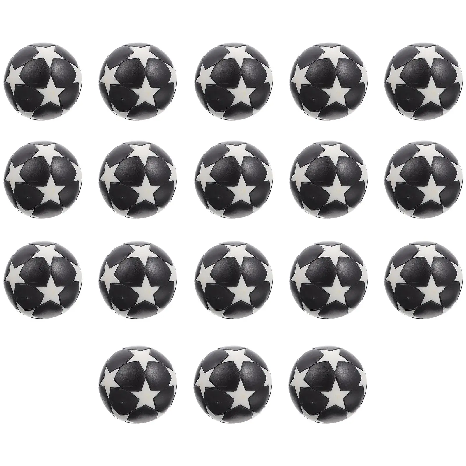 18 Pcs Soccer Toy Replacement Table Footballs Small Top Game Star Pattern Foosball Mini Model Child
18 Pcs Soccer Toy Replacement Table Footballs Small Top Game Star Pattern Foosball Mini Model Child