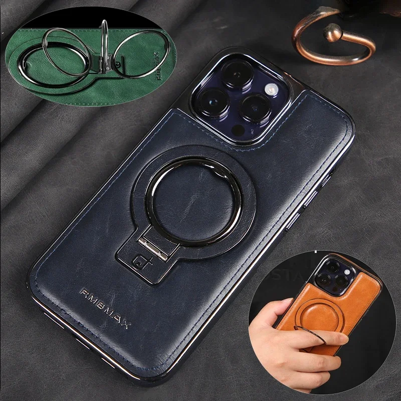 Trendy Solid Color Leather Phone Case For iPhone 16 Pro Max 15 Pro 14 Plus 13 12 Pro 11 With Aluminum Alloy Folding Bracket
Trendy Solid Color Leather Phone Case For iPhone 16 Pro Max 15 Pro 14 Plus 13 12 Pro 11 With Aluminum Alloy Folding Bracket