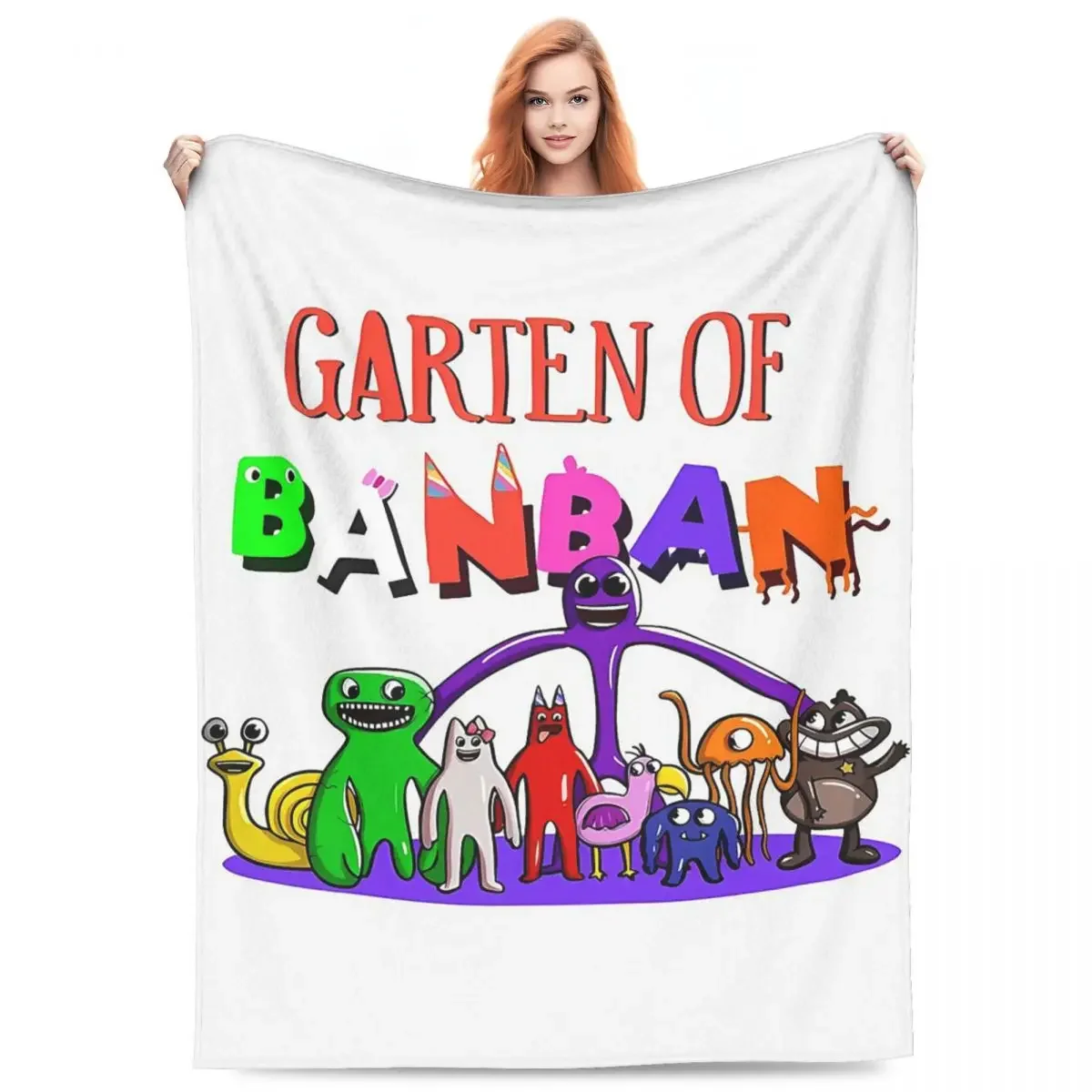 Cartoon Garten Of Banban Blanket Flannel Sofa Throw Blanket Lightweight Throw Blankets for Bedroom Travel Throws Bedspread Quilt
Cartoon Garten Of Banban Blanket Flannel Sofa Throw Blanket Lightweight Throw Blankets for Bedroom Travel Throws Bedspread Quilt