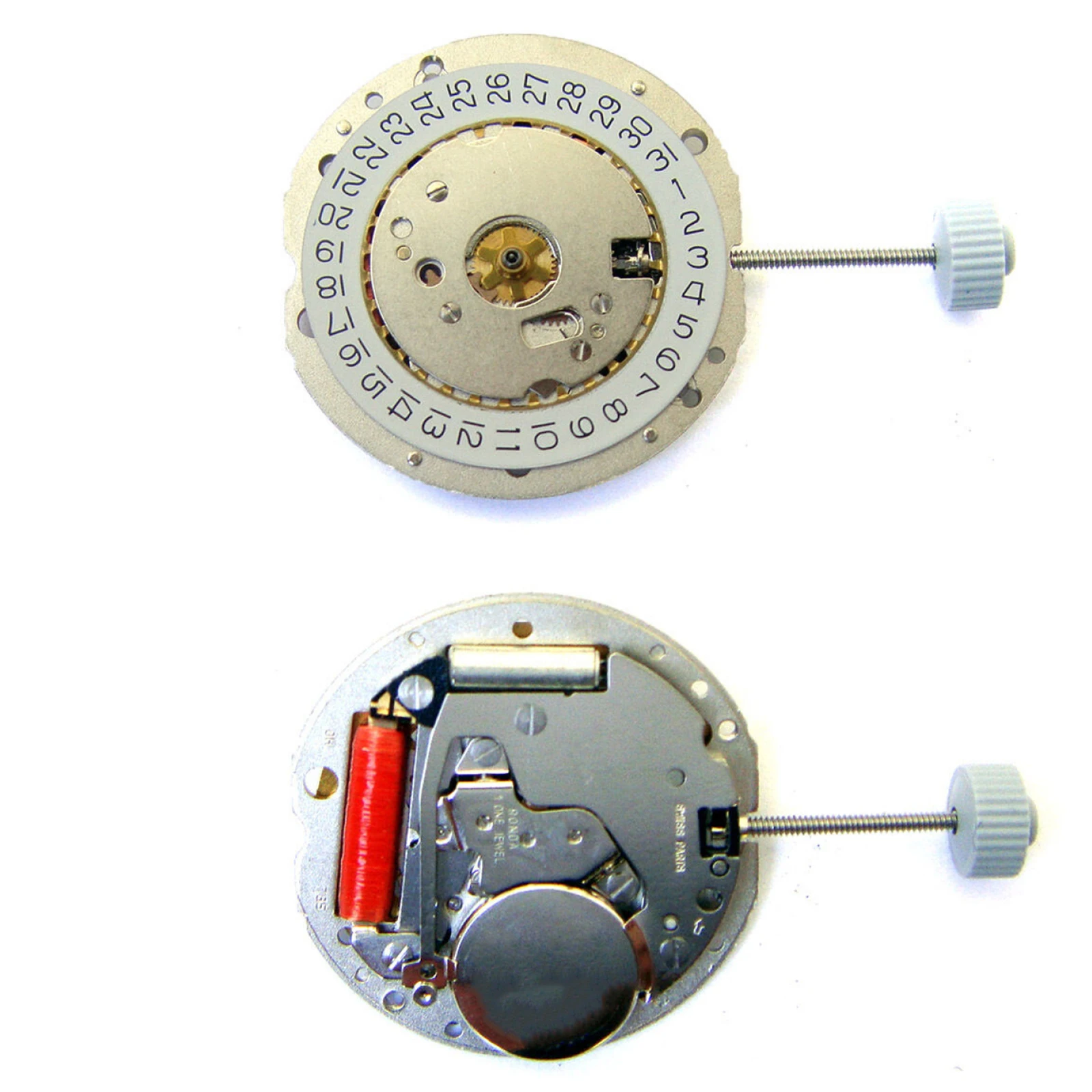 Кварцевый механизм Ronda 785 с датой на 3-й часовой отметке, календарный механизм для часов Ronda 785, запчасти для ремонта часов, комплектующие для часовщиков.
Кварцевый механизм Ronda 785 с датой на 3-й часовой отметке, календарный механизм для часов Ronda 785, запчасти для ремонта часов, комплектующие для часовщиков.