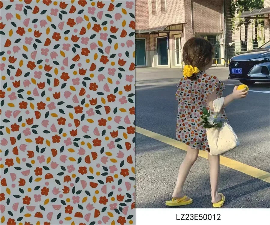 145x50CM red dot floral, 100% cotton I was fond of free fabrics. Digital printing and sewn fabric skirts. Dress designer Tissus
145x50CM red dot floral, 100% cotton I was fond of free fabrics. Digital printing and sewn fabric skirts. Dress designer Tissus