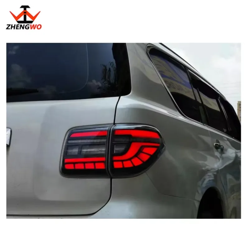 For Nissans Patrol Y62 Led Tail Light 2019 With Flashing Function From Zhengwo OEM
For Nissans Patrol Y62 Led Tail Light 2019 With Flashing Function From Zhengwo OEM
