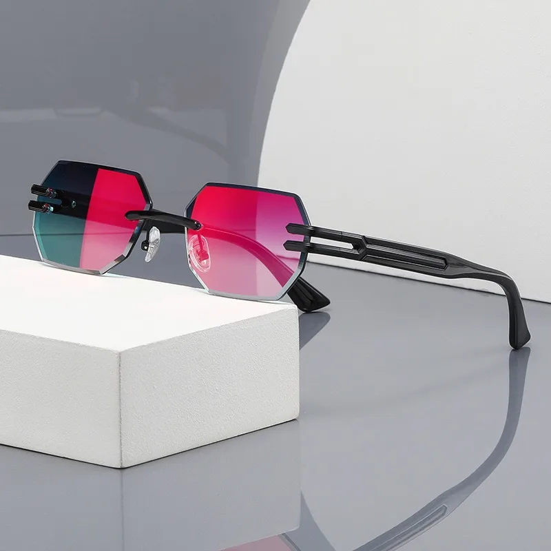 Y.BBY-X Fashion Frameless Sunglasses for Men Women Outdoor Party Sun Glasses Metal Frame Mirror Lens Eyewear
Y.BBY-X Fashion Frameless Sunglasses for Men Women Outdoor Party Sun Glasses Metal Frame Mirror Lens Eyewear