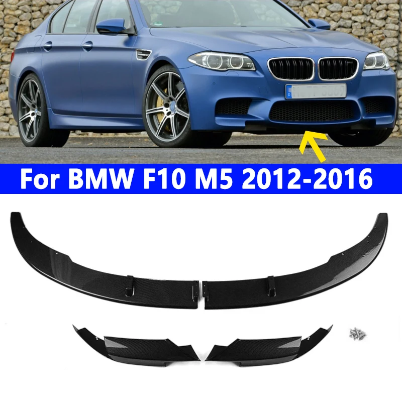 Front Bumper Lip Kit For BMW F10 M5 2012-2016 Car Lower Bumper Diffuser Spoiler Guard Exterior Body Kit Glossy Black Auto Parts
Front Bumper Lip Kit For BMW F10 M5 2012-2016 Car Lower Bumper Diffuser Spoiler Guard Exterior Body Kit Glossy Black Auto Parts