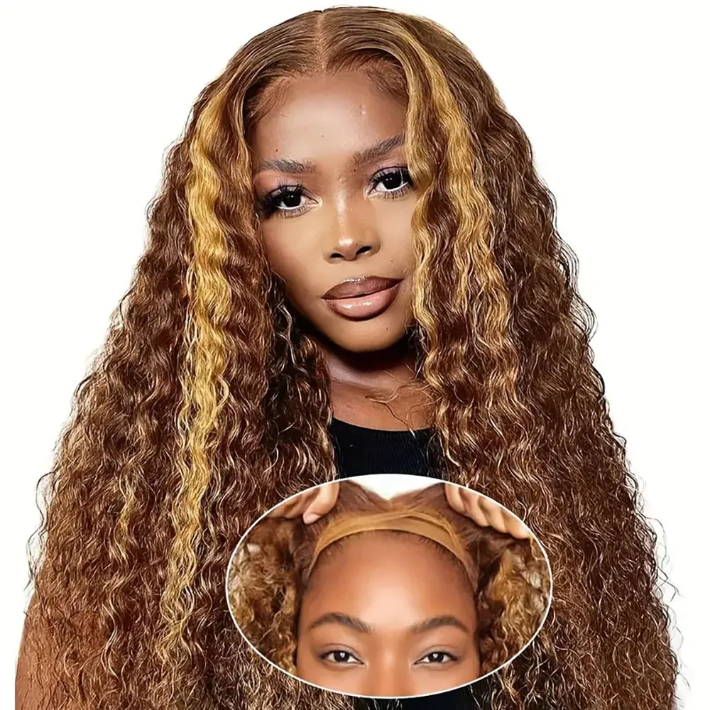 4/27 Highlight Lace Front Wig Human Hair Deep Wave 5x5 Lace Frontal 200% Density Pre Plucked
4/27 Highlight Lace Front Wig Human Hair Deep Wave 5x5 Lace Frontal 200% Density Pre Plucked