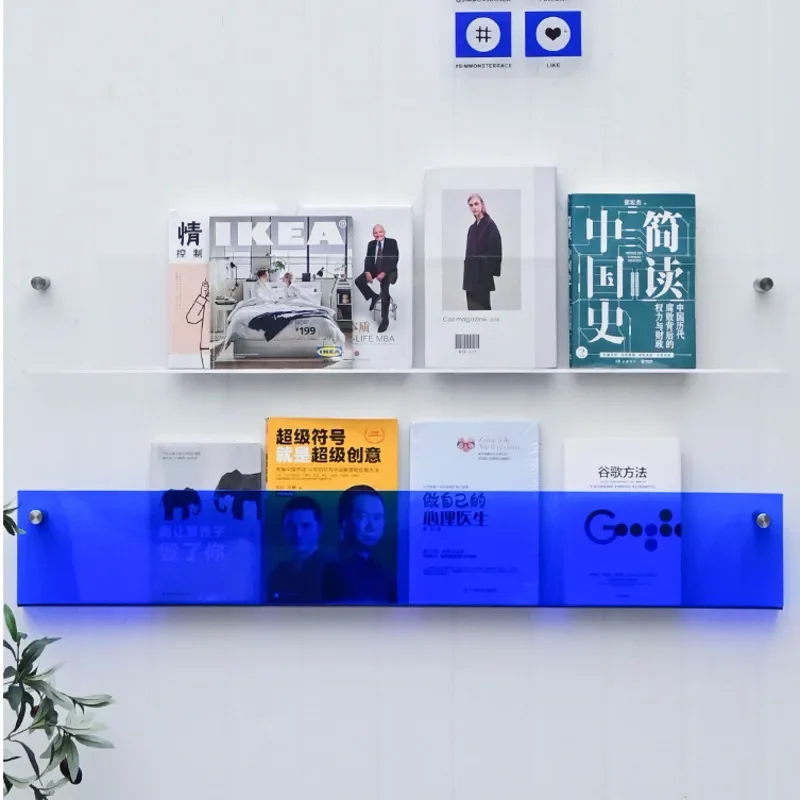 Artistic Book Display Creative Transparent Acrylic Shelf Stackable Combination Wall Shelf for Books Stable and Decorative
Artistic Book Display Creative Transparent Acrylic Shelf Stackable Combination Wall Shelf for Books Stable and Decorative