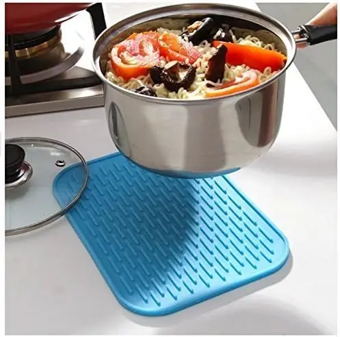 Прочная гибкая силиконовая подставка для посуды, термостойкая, нескользящая, для защиты от горячего, изоляционная подкладка для стола
Прочная гибкая силиконовая подставка для посуды, термостойкая, нескользящая, для защиты от горячего, изоляционная подкладка для стола