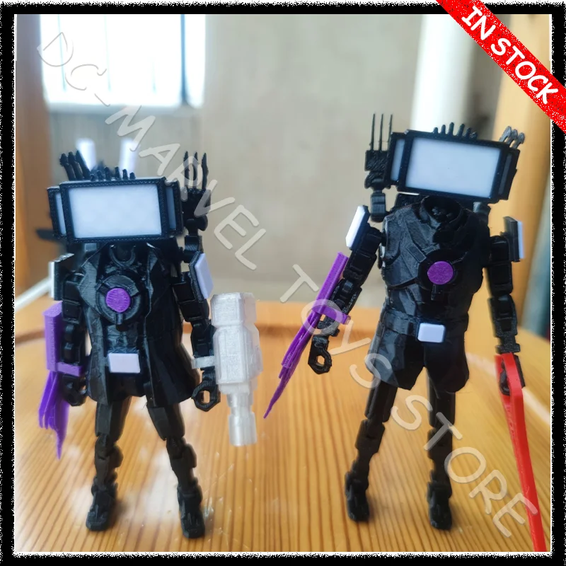 【In Stock】3d Printed Dummy13 Titan Tv Man Q-Version Skibidi Chain Joint Mobility Action Figure Decoration Accessory Custom Toys
【In Stock】3d Printed Dummy13 Titan Tv Man Q-Version Skibidi Chain Joint Mobility Action Figure Decoration Accessory Custom Toys