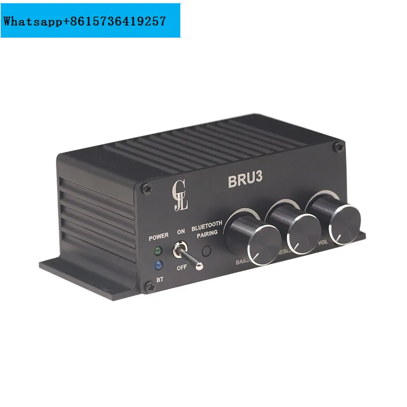 BRU3 replaces TPA3118 2X25W Bluetooth amplifier BT5.0 stereo 2.0 digital adjustable high and low frequencies
BRU3 replaces TPA3118 2X25W Bluetooth amplifier BT5.0 stereo 2.0 digital adjustable high and low frequencies