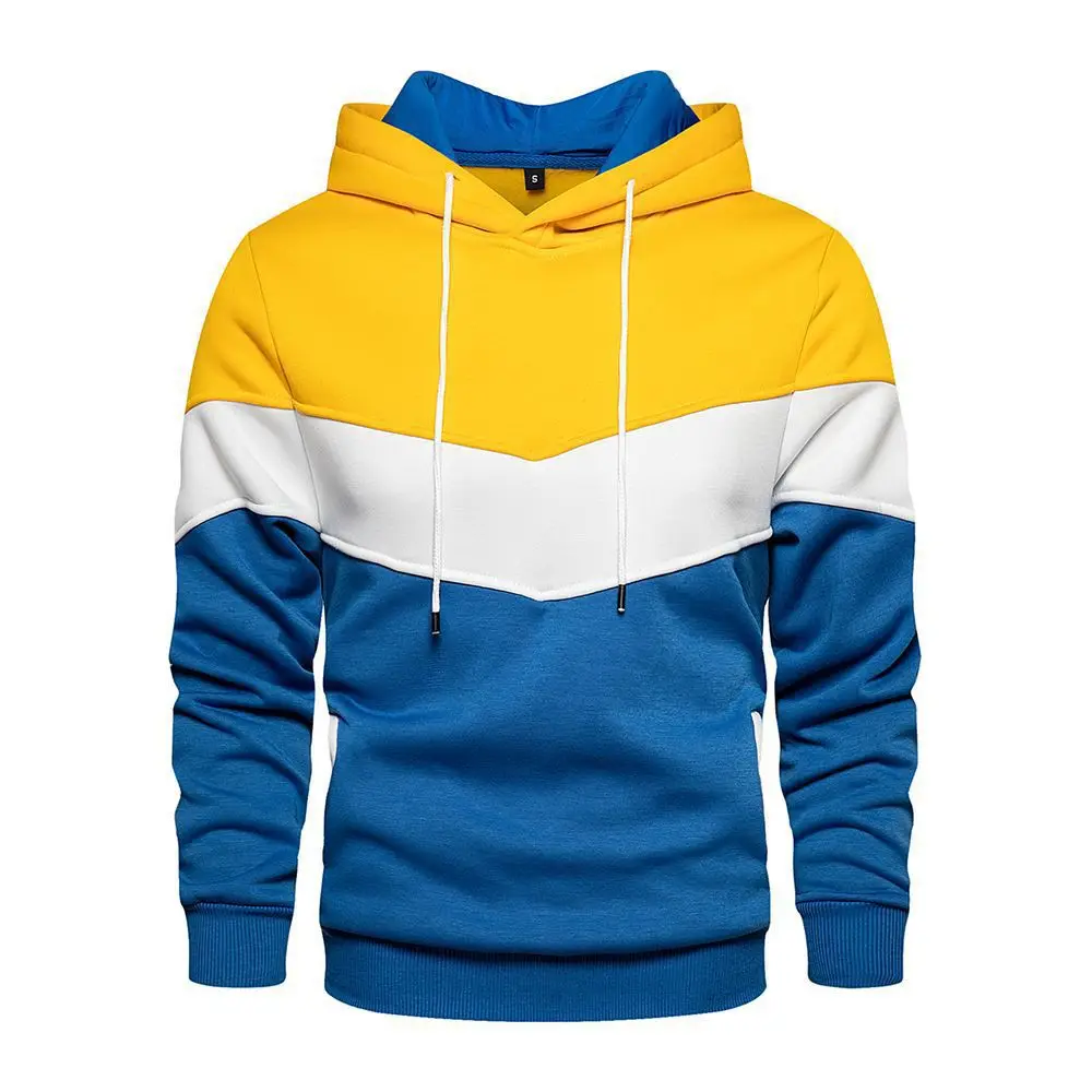 2023 Men's Patchwork Hoodie Outdoor Casual Sportswear Street Fashion Men's Fleece Thermal Hooded Sweatshirt Fall Winter
2023 Men's Patchwork Hoodie Outdoor Casual Sportswear Street Fashion Men's Fleece Thermal Hooded Sweatshirt Fall Winter