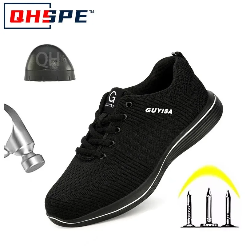 Breathable Work Safety Shoes Men Women Steel Toe Safety Boots Footwear Anti-Smash Lightweight Work Sneakers Indestructible Shoes
Breathable Work Safety Shoes Men Women Steel Toe Safety Boots Footwear Anti-Smash Lightweight Work Sneakers Indestructible Shoes