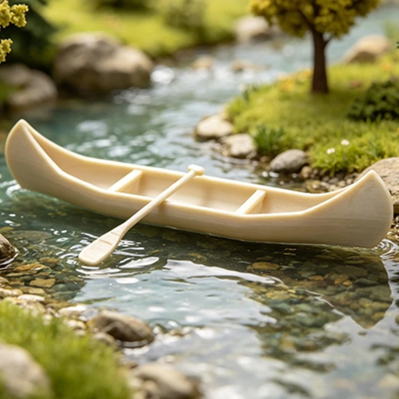 Miniature Boat Model with Paddle For 1/12 Doll House Ancient Architecture Landscape Scene Arrangement Decoration A2UB
Miniature Boat Model with Paddle For 1/12 Doll House Ancient Architecture Landscape Scene Arrangement Decoration A2UB