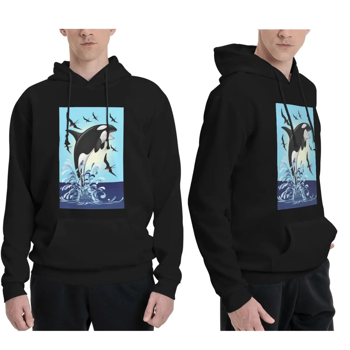 Orca Killer Whale Jumping Out The Ocean Hoodies Men Women Pullover Sweatshirt Fashion Long Sleeve Streetwear Autumn Winter
Orca Killer Whale Jumping Out The Ocean Hoodies Men Women Pullover Sweatshirt Fashion Long Sleeve Streetwear Autumn Winter