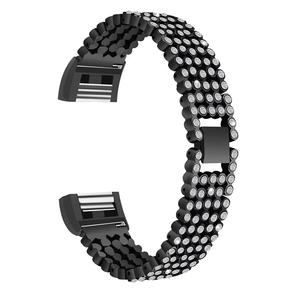 Metal Bands Watch Strap Intelligent Adjustable Charge 2 Stainless Steel Premium Plating Lightweight Durable Crystal Design
Metal Bands Watch Strap Intelligent Adjustable Charge 2 Stainless Steel Premium Plating Lightweight Durable Crystal Design
