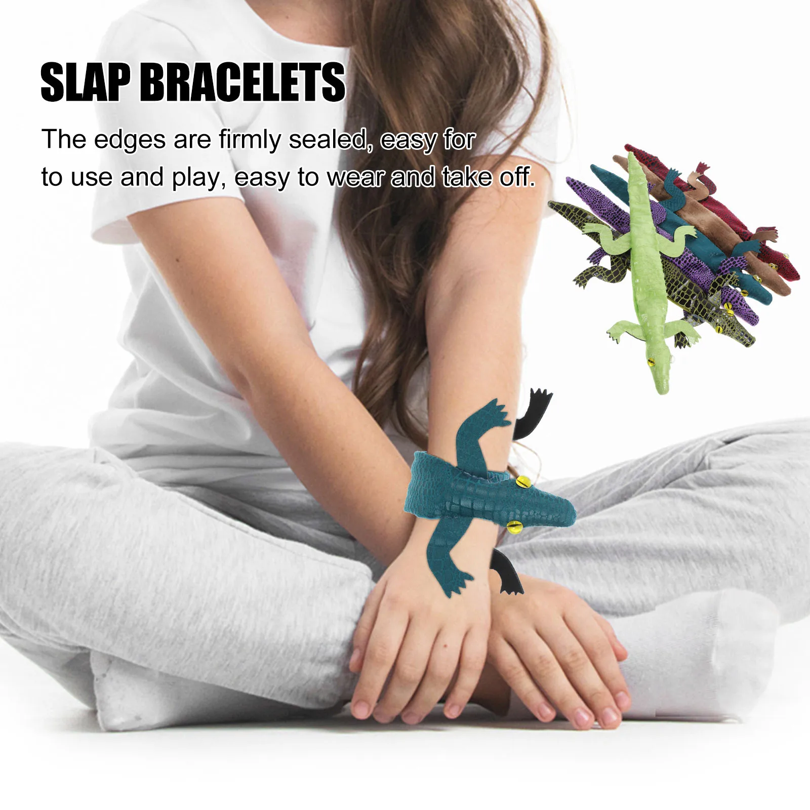 6pcs Animal Shaped Snap Bracelets Design Steel Slap Wristbands Kids Party Favors Bulk Slapbands For Children Gift
6pcs Animal Shaped Snap Bracelets Design Steel Slap Wristbands Kids Party Favors Bulk Slapbands For Children Gift