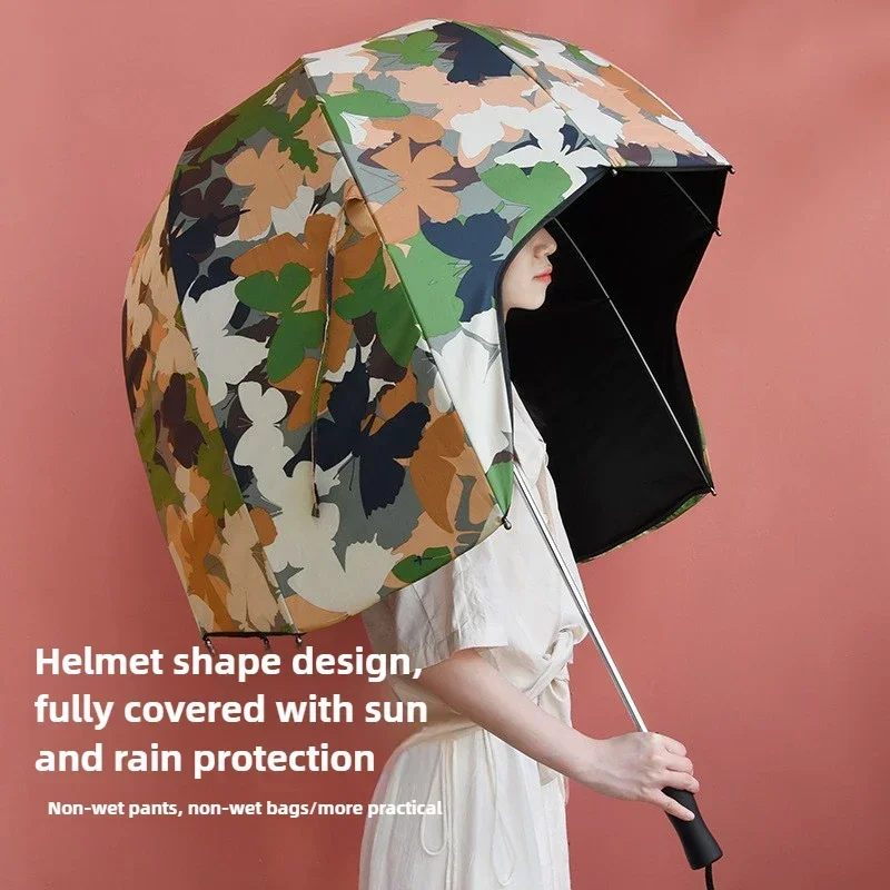Beach Umbrella Academy Helmet Umbrella Sun Protection Outdoors Suitable for Both Sunny and Rainy Days Sunshade Umbrella
Beach Umbrella Academy Helmet Umbrella Sun Protection Outdoors Suitable for Both Sunny and Rainy Days Sunshade Umbrella