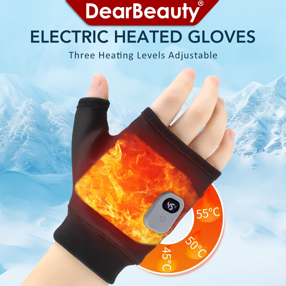 3 Levels Electric Heated Gloves Rechargeable 360° Thermal Hand Brace Gloves Windproof Hand Warmer for Outdoor Hiking Cycling
3 Levels Electric Heated Gloves Rechargeable 360° Thermal Hand Brace Gloves Windproof Hand Warmer for Outdoor Hiking Cycling
