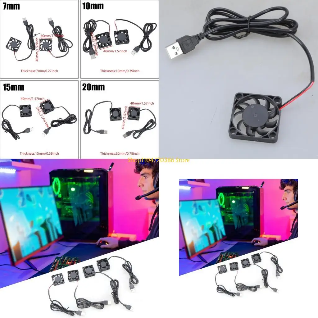 K0EA DC5V с питанием от USB, 40 мм подшипник втулки охлаждающего вентилятора для сетевых стоек маршрутизаторов
K0EA DC5V с питанием от USB, 40 мм подшипник втулки охлаждающего вентилятора для сетевых стоек маршрутизаторов