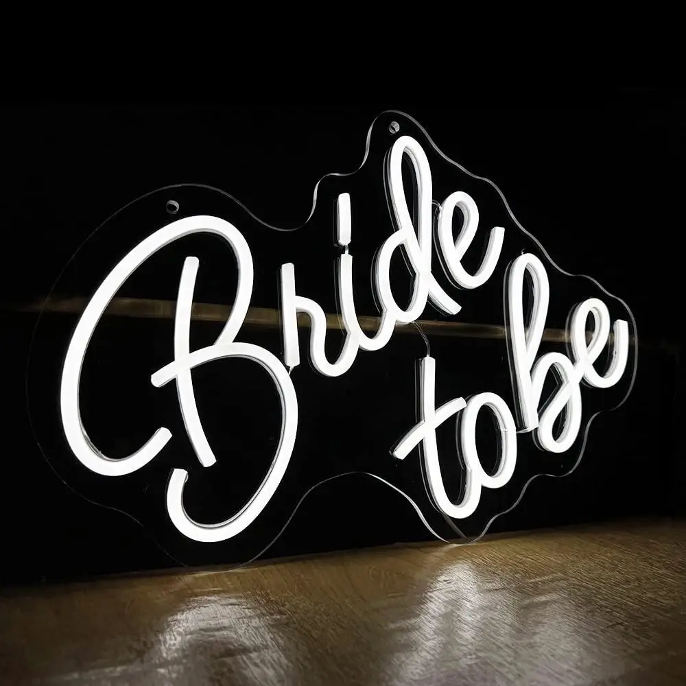 Bride to Be Neon Sign USB Dimmable LED Light as a Gift for Bride Bridesmaids Bachelorette Party Engagement Art Decoration Gifts
Bride to Be Neon Sign USB Dimmable LED Light as a Gift for Bride Bridesmaids Bachelorette Party Engagement Art Decoration Gifts