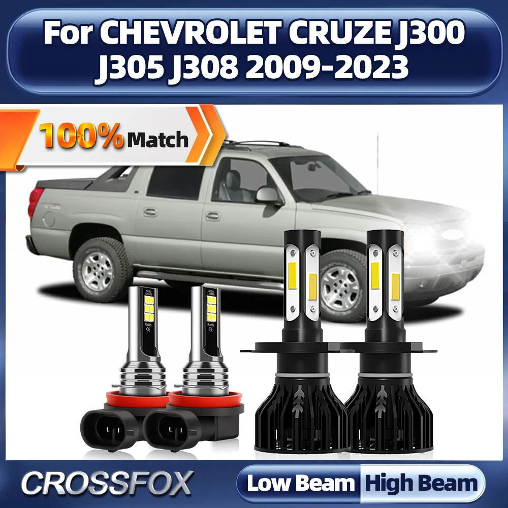 40000LM Canbus No Error Car Lights Bulbs 240W LED Headlight 12V Fog Lamps For CHEVROLET CRUZE J300 J305 J308 2009-2021 2022 2023
40000LM Canbus No Error Car Lights Bulbs 240W LED Headlight 12V Fog Lamps For CHEVROLET CRUZE J300 J305 J308 2009-2021 2022 2023