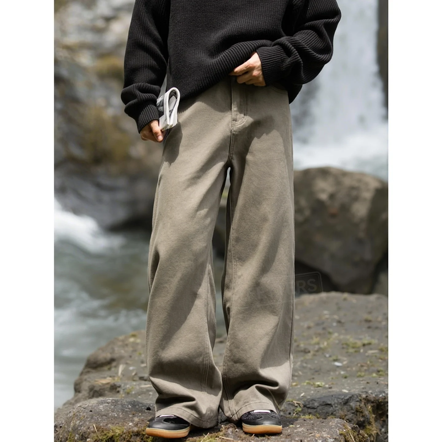 TFETTERS 2026 Spring Fall Men's Gorpcore Twill Cotton Pants Slightly Wide Leg Half Elastic Waist Hiking Outdoor Male Trousers
TFETTERS 2026 Spring Fall Men's Gorpcore Twill Cotton Pants Slightly Wide Leg Half Elastic Waist Hiking Outdoor Male Trousers