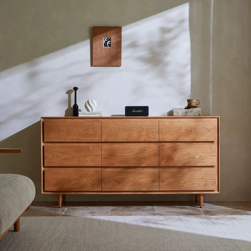 LTT Day and Night Nine Bucket Cabinet Cherry Wood Nordic Japanese Solid Wood Storage Bedroom Simple Locker
LTT Day and Night Nine Bucket Cabinet Cherry Wood Nordic Japanese Solid Wood Storage Bedroom Simple Locker