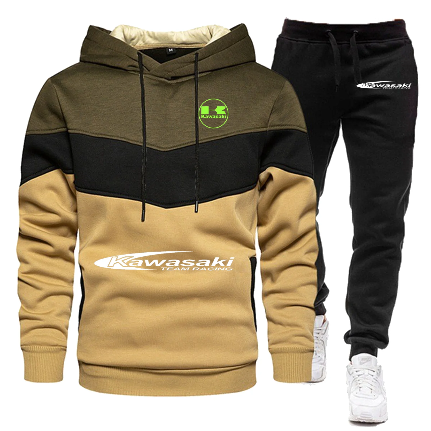 Kawasaki Unisex Workout Set Adventure Sweatsuit Men Racing Suit Men's Clothing Motorcycle Uniform Two-piece High-quality Sports
Kawasaki Unisex Workout Set Adventure Sweatsuit Men Racing Suit Men's Clothing Motorcycle Uniform Two-piece High-quality Sports