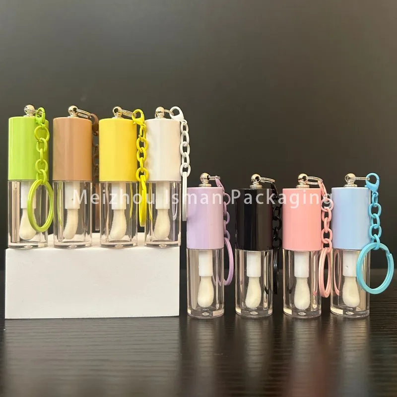 50Pcs 4ml Empty Clear Pink Yellow White Lip Gloss Bottle Lipgloss Liquid Lipstick Container Big Brush With Hook Keychain
50Pcs 4ml Empty Clear Pink Yellow White Lip Gloss Bottle Lipgloss Liquid Lipstick Container Big Brush With Hook Keychain