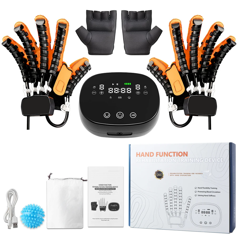 Rehabilitation Robot Gloves Finger Exercise Stroke Hand Brace Hemiplegia Recovery Splint Hand Glove Mobility Training Equipment
Rehabilitation Robot Gloves Finger Exercise Stroke Hand Brace Hemiplegia Recovery Splint Hand Glove Mobility Training Equipment