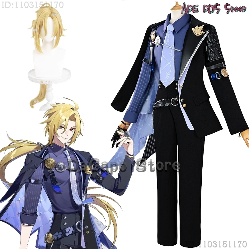 Cosplay ZZZ Hugo Cosplay Vlad Ravenlock Uniform Wig Zenless Zone Zero Costume Game Clothes Mens Coat Suit Outfit Halloween Party
Cosplay ZZZ Hugo Cosplay Vlad Ravenlock Uniform Wig Zenless Zone Zero Costume Game Clothes Mens Coat Suit Outfit Halloween Party