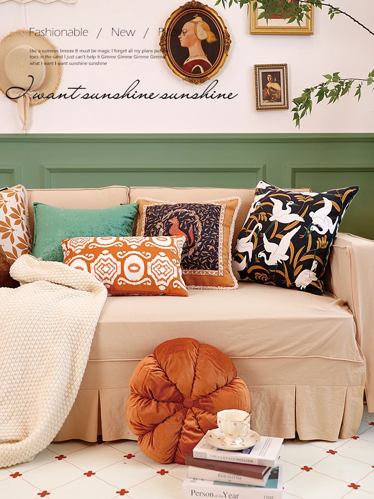Original Retro American Sle Sofa Pillow Cover Luxury Couch Barest Cuion Ethnic Pattern High End Pillow Case Home Decor
Original Retro American Sle Sofa Pillow Cover Luxury Couch Barest Cuion Ethnic Pattern High End Pillow Case Home Decor