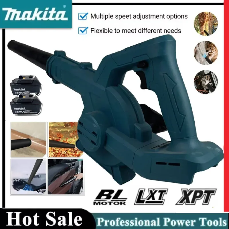 Makita Adjustable Cordless Leaf Blower Electric Air Blower Computer Dust Collector Snow Blowing Garden Tool
Makita Adjustable Cordless Leaf Blower Electric Air Blower Computer Dust Collector Snow Blowing Garden Tool