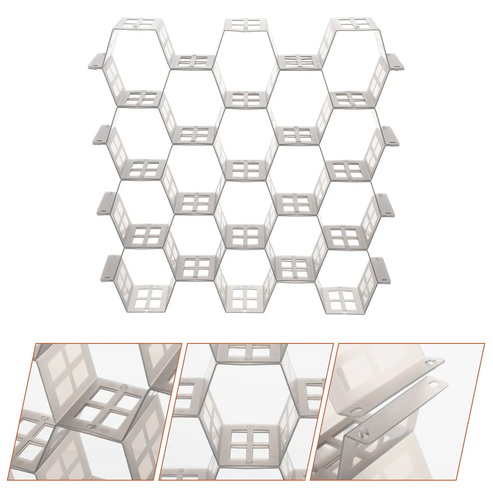 1Set Plastic Drawer Organizer Honeycomb Divider Adjustable Grid Partition for Closet Dresser Underbed Storage Drawer Finishing
1Set Plastic Drawer Organizer Honeycomb Divider Adjustable Grid Partition for Closet Dresser Underbed Storage Drawer Finishing