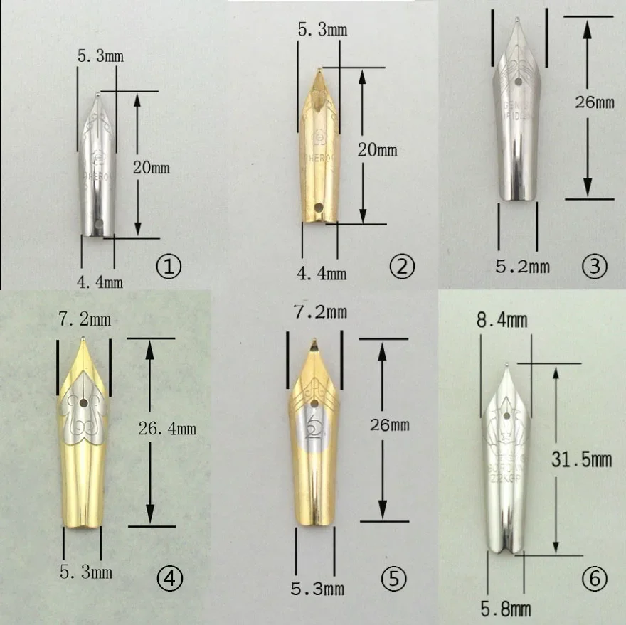 Универсальные наконечники 26 мм, 31,5 мм, детали наконечников для перьевых ручек, совместимые с Hero Picasso Jinhao, изогнутые, гладкие, сменные наконечники для письма
Универсальные наконечники 26 мм, 31,5 мм, детали наконечников для перьевых ручек, совместимые с Hero Picasso Jinhao, изогнутые, гладкие, сменные наконечники для письма
