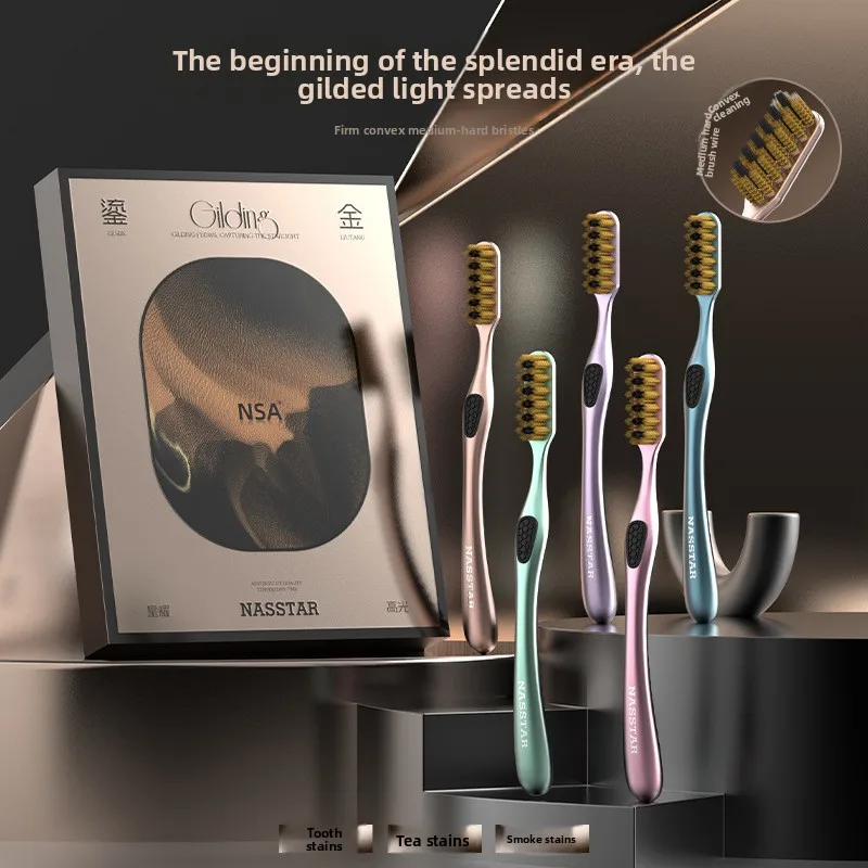 New Big Mac Big Head Soft Toothbrush, Wide Head Cleaning and Tooth Protection, High end Adult Universal Toothbrush
New Big Mac Big Head Soft Toothbrush, Wide Head Cleaning and Tooth Protection, High end Adult Universal Toothbrush